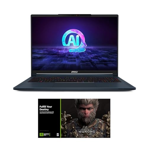 MSI Stealth 16 AI Studio Gaming Laptop 2024