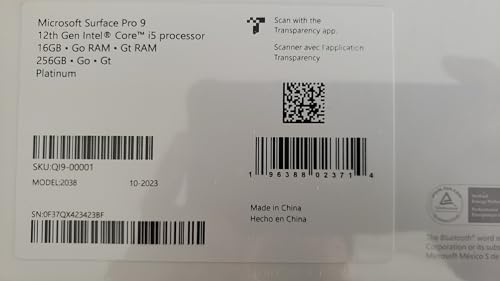 Microsoft Surface Pro 9 13" Touch-Screen Laptop
