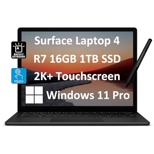 Microsoft Surface Laptop 4: 13.5" Touchscreen, Ryzen 7