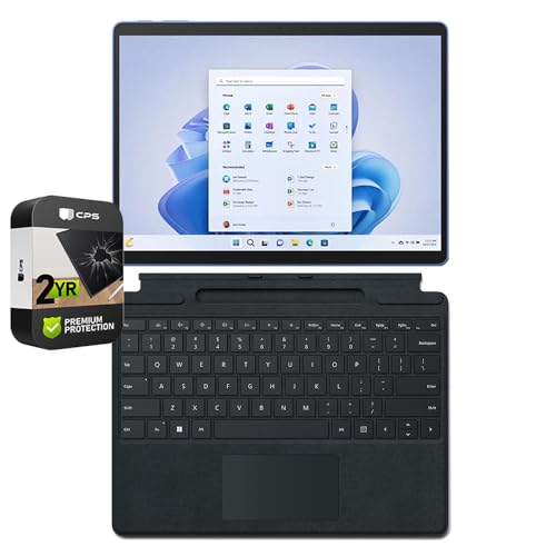Microsoft Surface Pro 9 Touch Tablet Bundle with Keyboard