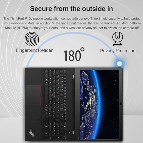 Lenovo ThinkPad P15v Gen 3 Laptop, Intel i7, 64GB RAM