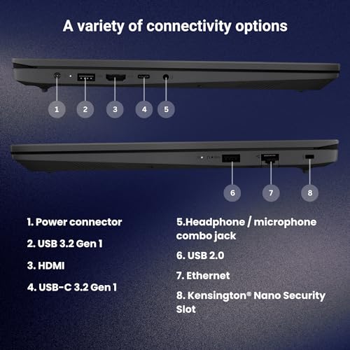 Lenovo V15 15.6" FHD Laptop with 16GB RAM