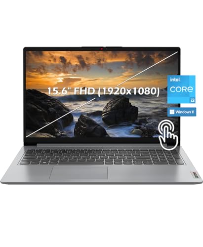 Lenovo Ideapad 3i 15.6" FHD Touchscreen Laptop