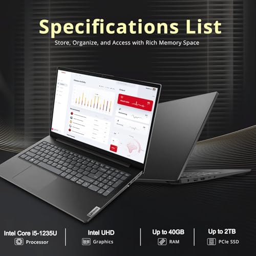 Lenovo V15 Gen 3 Laptop with Intel i5 and 16GB RAM