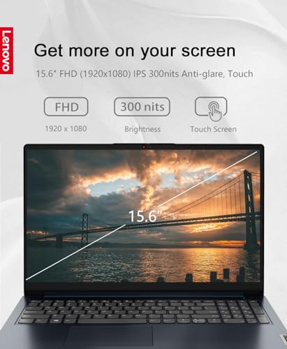 Lenovo Ideapad 1 15.6" FHD Touch Laptop
