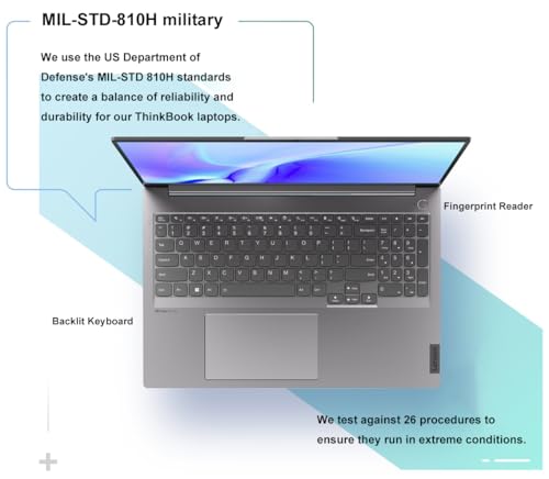Lenovo ThinkBook 16" Touchscreen Business Laptop 2024