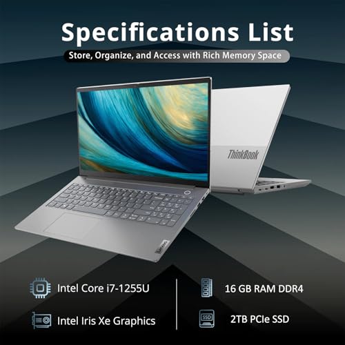 Lenovo ThinkBook 15 Gen 4 Laptop with 2TB SSD