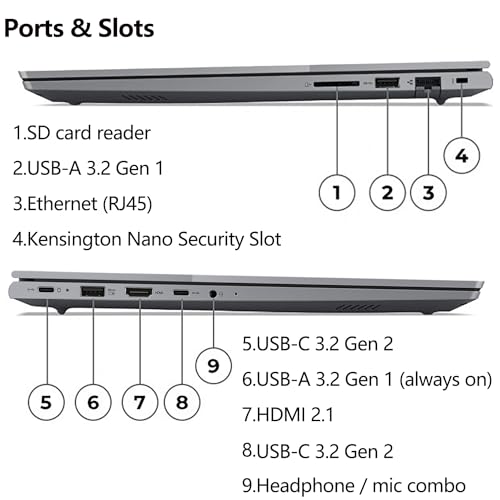 Lenovo ThinkBook 16" FHD+ Hexa-Core Laptop