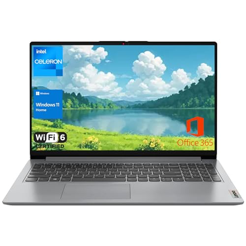 Lenovo IdeaPad 1: 15.6" FHD Laptop with Wi-Fi 6