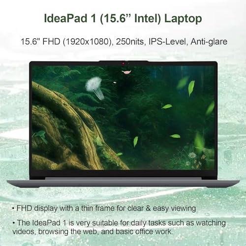Lenovo IdeaPad 1: 15.6" FHD Laptop with Wi-Fi 6