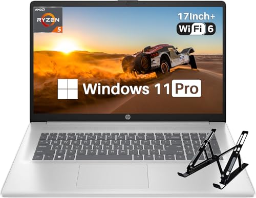 HP 17" High-Performance Laptop with 32GB RAM