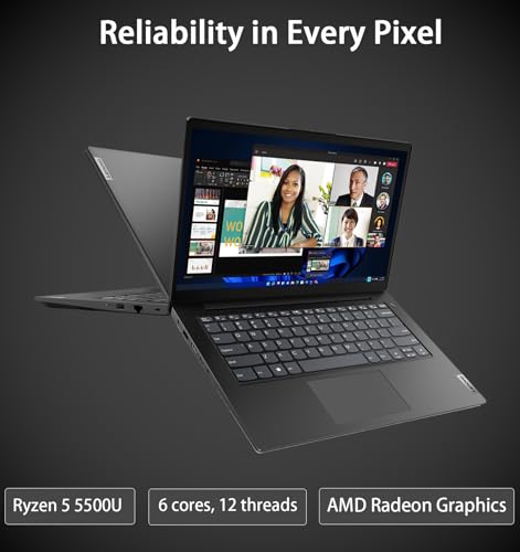 Lenovo V14 FHD Laptop with Ryzen 5 & 16GB RAM