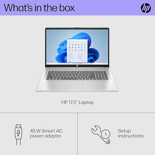 HP Essential 17 Laptop with AI Microsoft 365