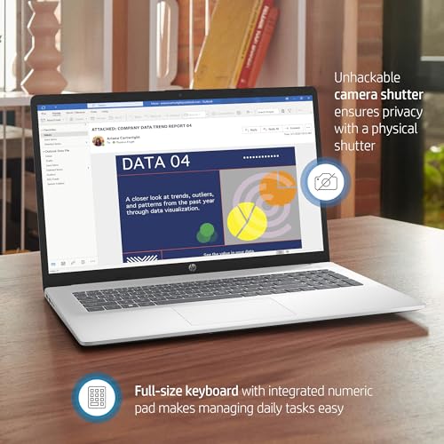 HP 17" High-Performance Laptop with 32GB RAM