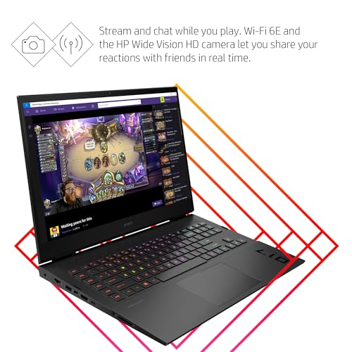 HP Omen i9 Gaming Laptop with QHD 165Hz Display