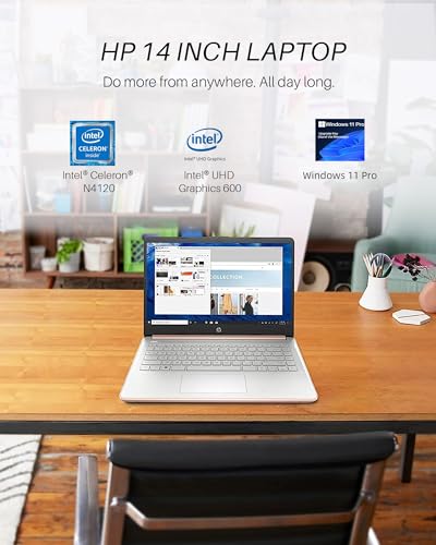 HP Stream 14" Laptop, Intel Quad-Core, 16GB RAM