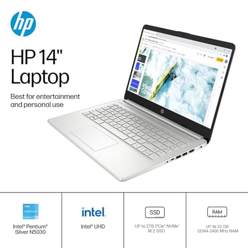 HP 14" Ultralight Business Laptop with 32GB RAM