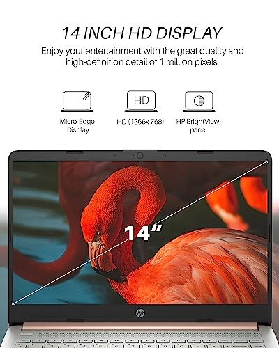 HP Stream 14" Laptop, Intel Quad-Core, 16GB RAM