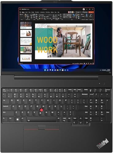 Lenovo ThinkPad E16 Touchscreen Business Laptop, Core i7