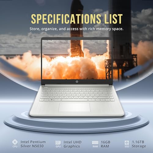 HP Stream 14" Laptop with 16GB RAM & 1TB SSD