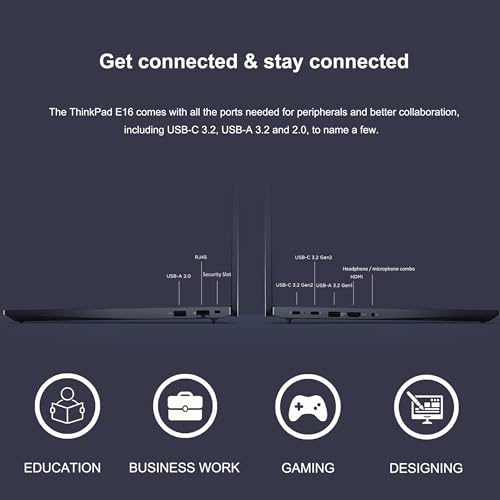 Lenovo ThinkPad E16 Ryzen 5 Business Laptop