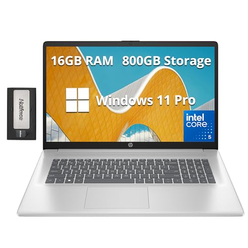 HP 17.3" FHD Laptop, Intel i5, 16GB RAM