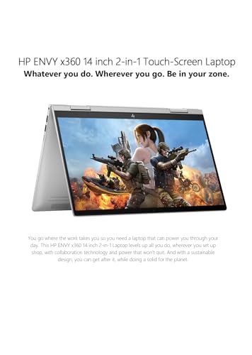 HP Envy 14" FHD 2-in-1 Touchscreen Laptop
