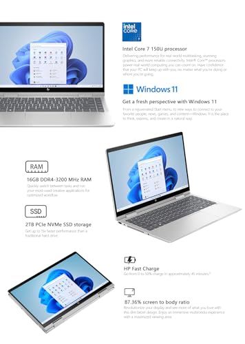 HP Envy 14" FHD 2-in-1 Touchscreen Laptop