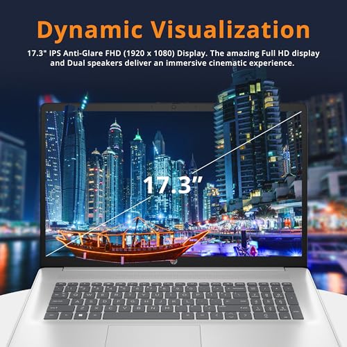 HP 17.3" FHD Laptop, Intel i5, 16GB RAM