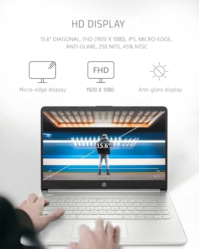 HP 15.6" FHD Laptop with Ryzen 5, 36GB RAM