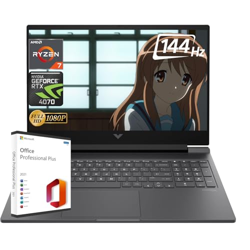 HP Victus Gaming Laptop - AMD Ryzen 7, RTX 4070