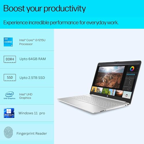 HP Pro Laptop: 40GB RAM, 1.5TB Storage, Win 11