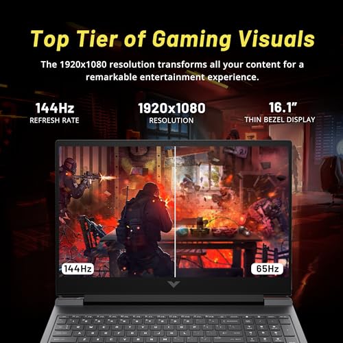 HP Victus 16" FHD Gaming Laptop Bundle