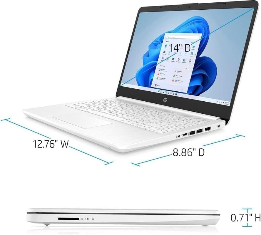 HP 14" HD Ultra Light Laptop with 8GB RAM