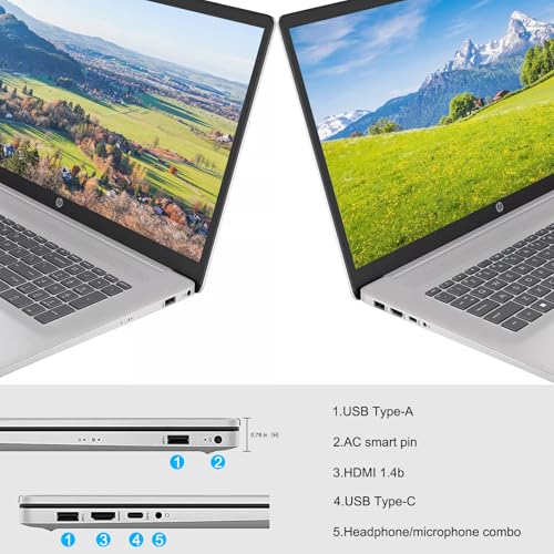 HP 17" Touchscreen Laptop with AMD Ryzen 5