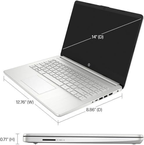 HP 14" Pentium Laptop: 16GB RAM, 512GB SSD