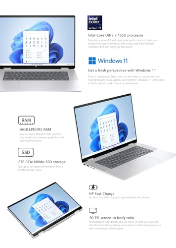 HP Envy 2-in-1 16" Touch-Screen Laptop