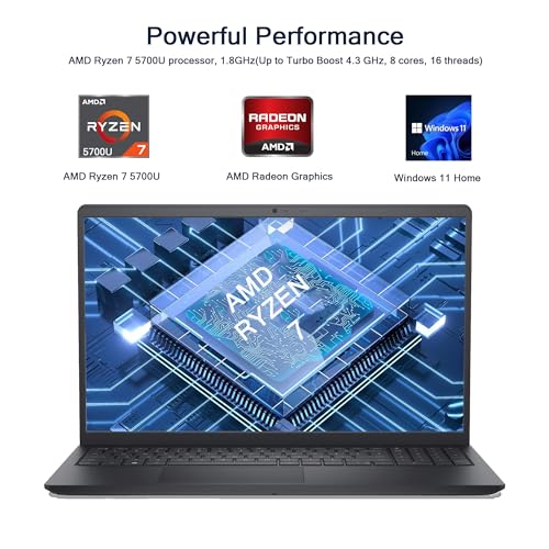 Dell Inspiron 15 Laptop with Ryzen 7, 32GB RAM