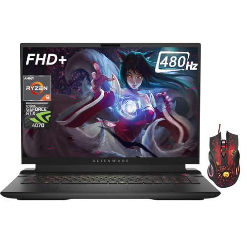Alienware M18 Gaming Laptop, AMD Ryzen 9, RTX 4070