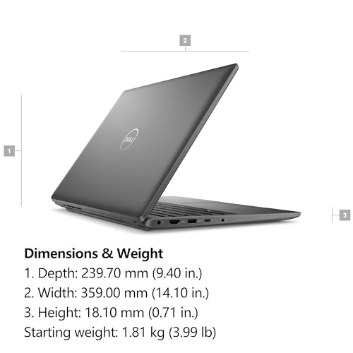 Dell Latitude 3550 15.6" AI Business Laptop