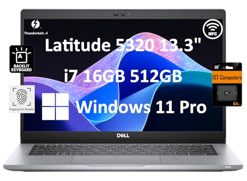 Dell Latitude 5320 Ultralight Business Laptop - Gray