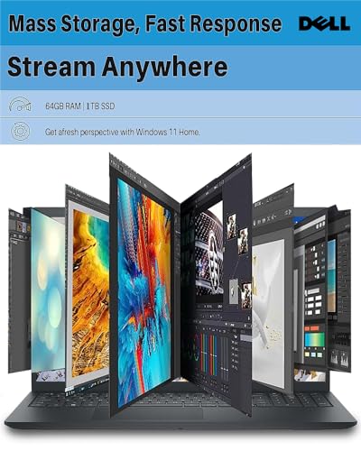 Dell Inspiron 15: 15.6" Touchscreen, Intel i7, 64GB RAM