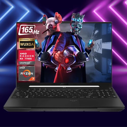 ASUS TUF Ryzen 7 Gaming Laptop, 16" FHD+ 165Hz