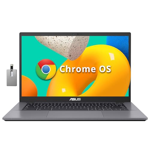 ASUS Chromebook Plus CX34 14" FHD Laptop, Intel Core i3 1215U, 8GB RAM, 128GB SSD