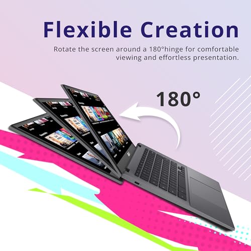 ASUS Chromebook Plus CX34 14" FHD Laptop, Intel Core i3 1215U, 8GB RAM, 128GB SSD