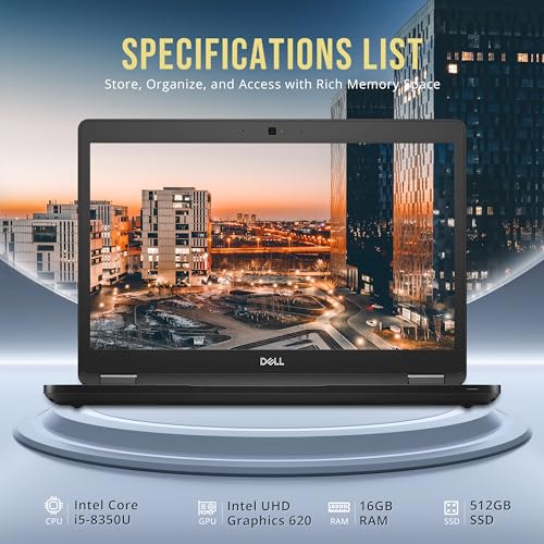 Dell Latitude 5490 14" FHD Intel i5 Laptop