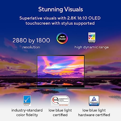 ASUS Zenbook 14 Flip OLED Laptop - Intel Core i7, 16GB RAM