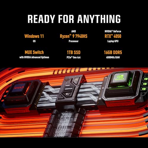 ASUS TUF Gaming A17 (2023) Laptop, GeForce RTX 4050