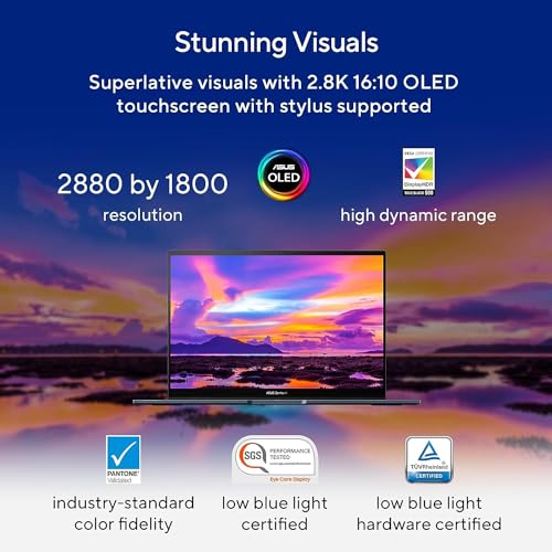 Asus ZenBook 14X OLED Business Laptop 13th Gen