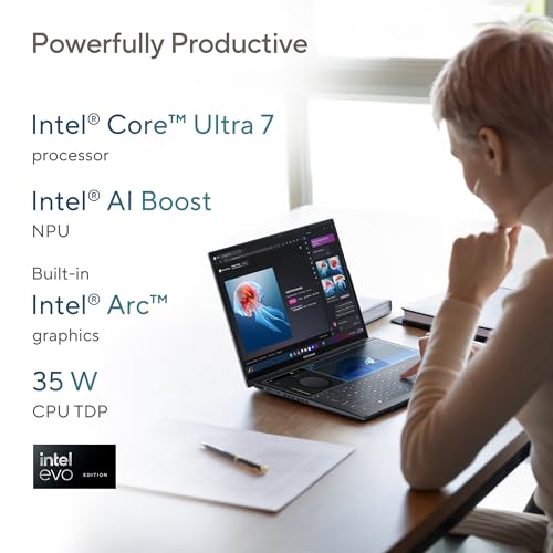 ASUS Zenbook Duo 14" OLED, Intel Core i7, 16GB RAM